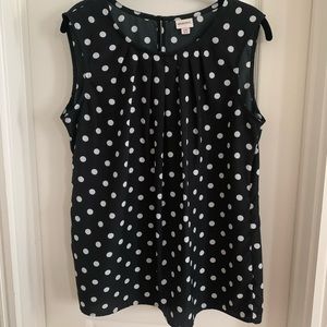 Polka Dot Merona Blouse